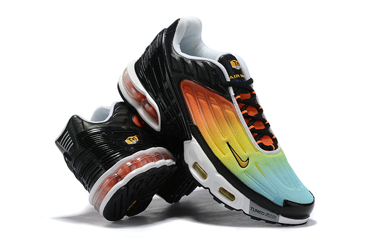 2020 Nike Air Max Plus Blue Yellow Orange Black Red Shoes